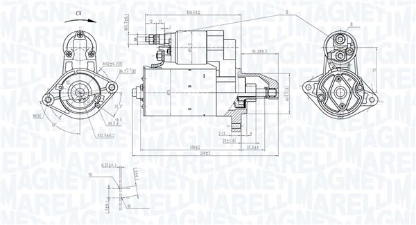 Starter Magneti Marelli 063721535010