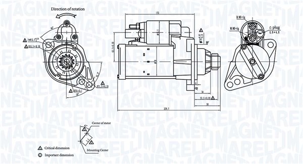 Magneti Marelli Starter 063725818010