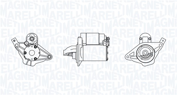 Startmotor / Starter Magneti Marelli 063720600310