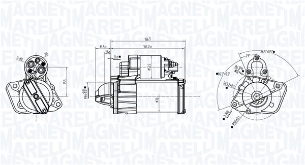 Magneti Marelli Starter 063726375010