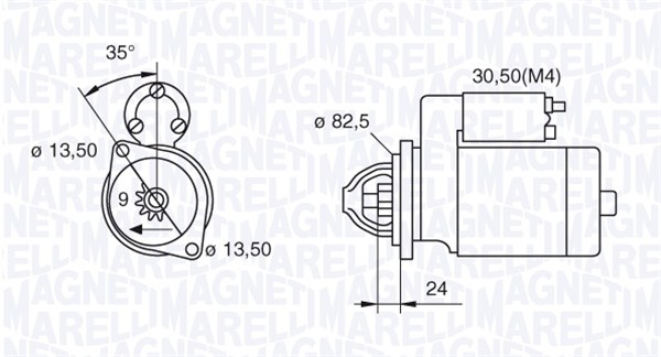 Starter Magneti Marelli 063523620760