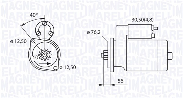 Starter Magneti Marelli 063521230180