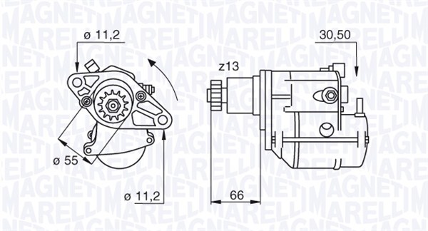 Starter Magneti Marelli 063280053010