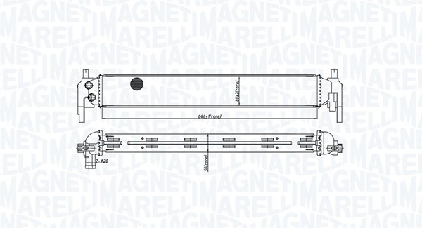 Radiateur Magneti Marelli 350213166800