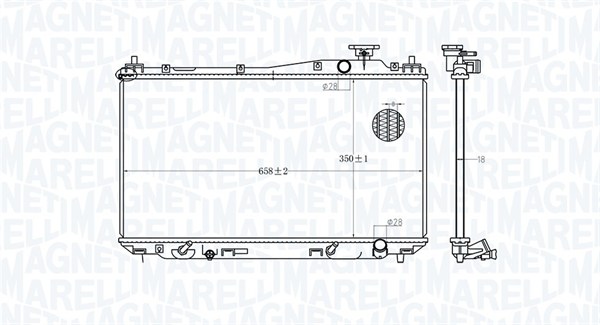 Magneti Marelli Radiateur 350213182700