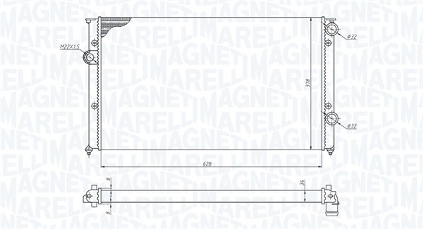 Magneti Marelli Radiateur 350213191200