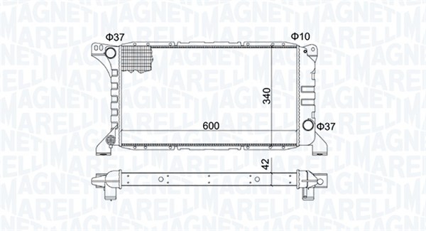 Magneti Marelli Radiateur 350213193500
