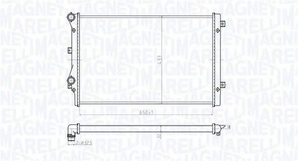 Magneti Marelli Radiateur 350213852000