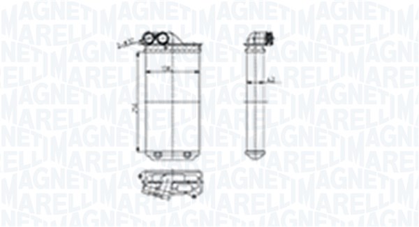 Magneti Marelli Kachelradiateur 350218460000