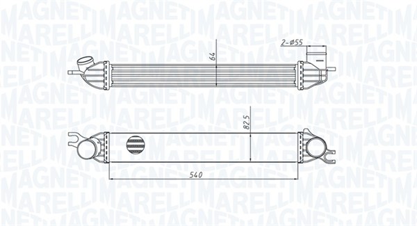 Magneti Marelli Interkoeler 351319204290