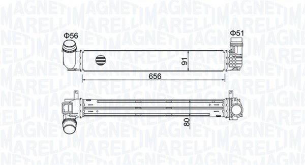 Magneti Marelli Interkoeler 351319204730