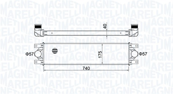 Magneti Marelli Interkoeler 351319204790