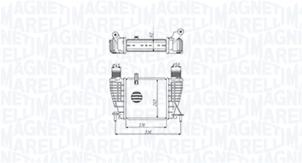 Magneti Marelli Interkoeler 351319205320
