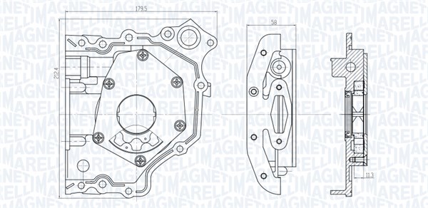 Magneti Marelli Oliepomp 351516000007