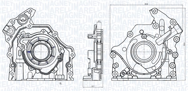Magneti Marelli Oliepomp 351516000008