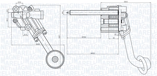 Magneti Marelli Oliepomp 351516000036