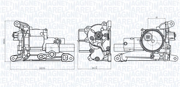 Magneti Marelli Oliepomp 351516000047