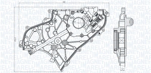Magneti Marelli Oliepomp 351516000052