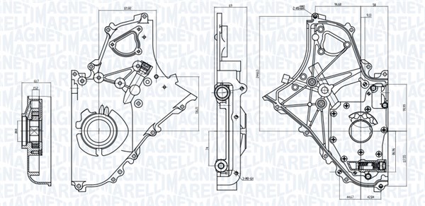 Magneti Marelli Oliepomp 351516000064