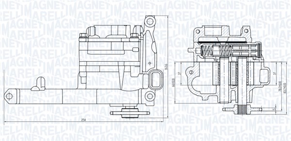Magneti Marelli Oliepomp 351516000071
