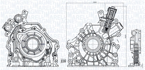 Magneti Marelli Oliepomp 351516000084