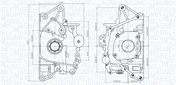 Magneti Marelli Oliepomp 351516000090