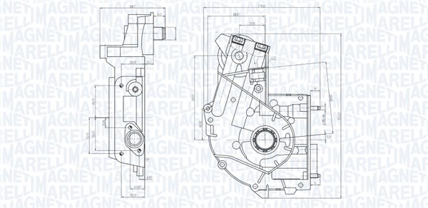 Oliepomp Magneti Marelli 351516000098