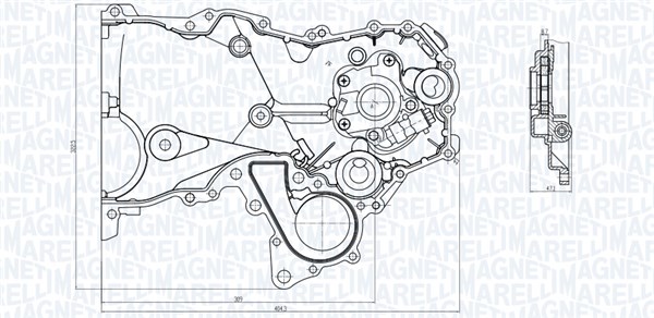 Magneti Marelli Oliepomp 351516000104