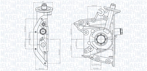 Magneti Marelli Oliepomp 351516000113
