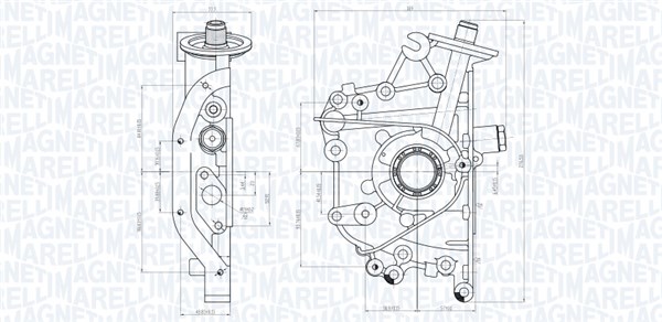 Magneti Marelli Oliepomp 351516000114