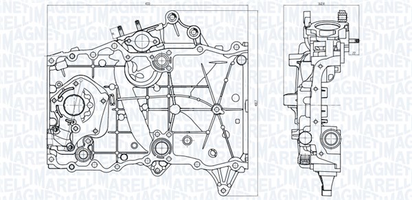 Magneti Marelli Oliepomp 351516000120