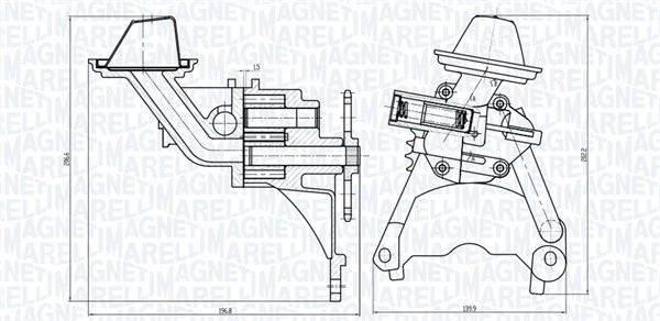 Magneti Marelli Oliepomp 351516000130
