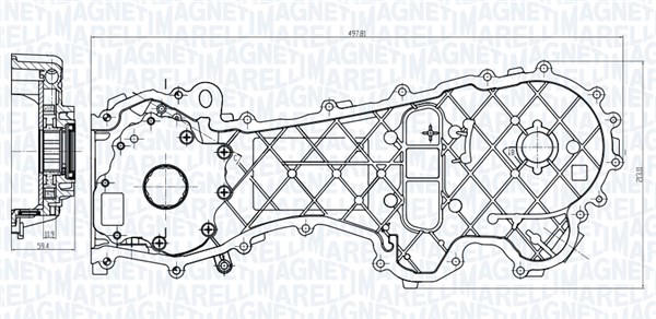 Magneti Marelli Oliepomp 351516000139