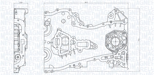 Magneti Marelli Oliepomp 351516000156