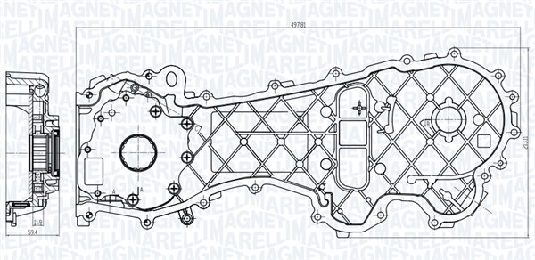 Magneti Marelli Oliepomp 351516000158