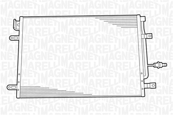 Magneti Marelli Airco condensor 350203230000