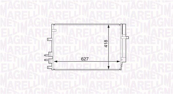 Magneti Marelli Airco condensor 350203615000