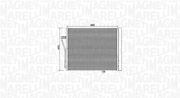 Magneti Marelli Airco condensor 350203929000