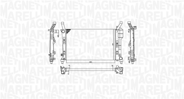 Magneti Marelli Radiateur 350213126200