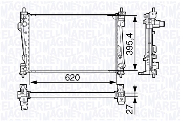 Magneti Marelli Radiateur 350213131200