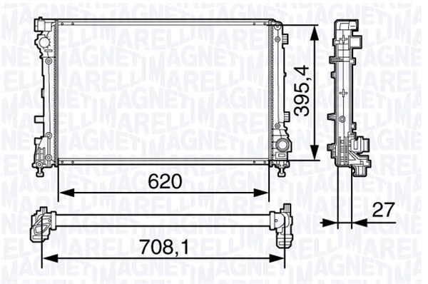 Magneti Marelli Radiateur 350213131700