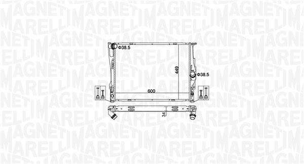 Magneti Marelli Radiateur 350213162700