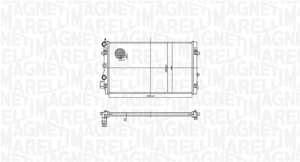 Magneti Marelli Radiateur 350213167900