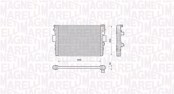 Magneti Marelli Radiateur 350213169000