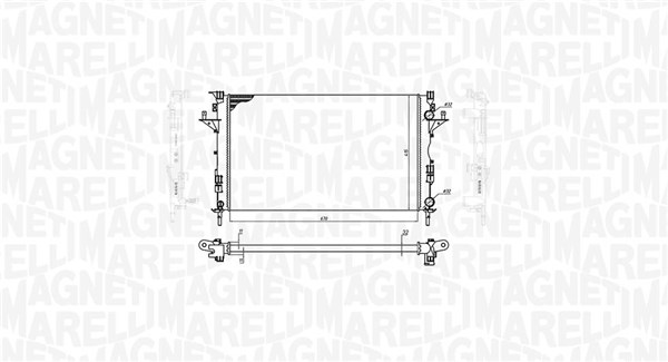 Magneti Marelli Radiateur 350213171900