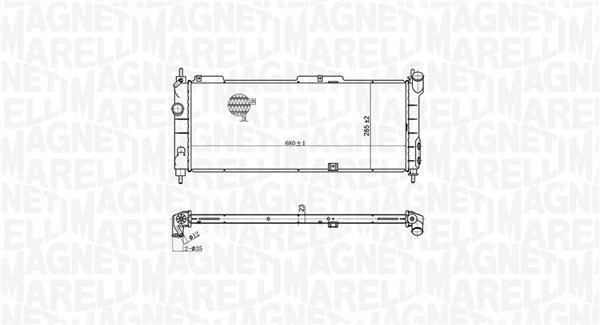 Magneti Marelli Radiateur 350213175300