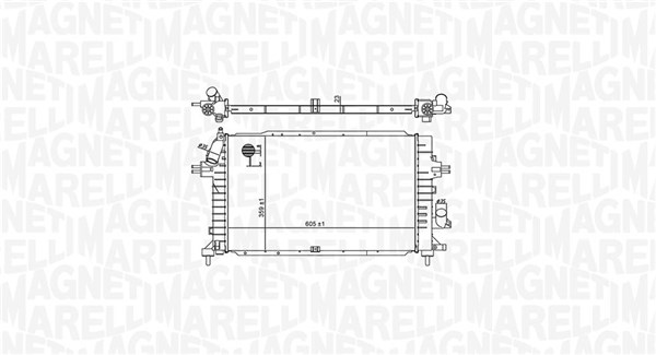 Magneti Marelli Radiateur 350213176100