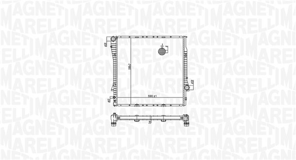 Magneti Marelli Radiateur 350213177700