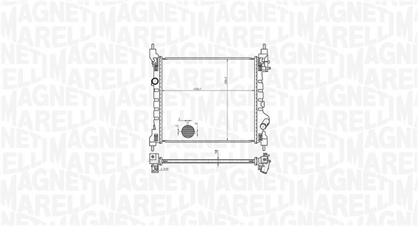 Magneti Marelli Radiateur 350213178800