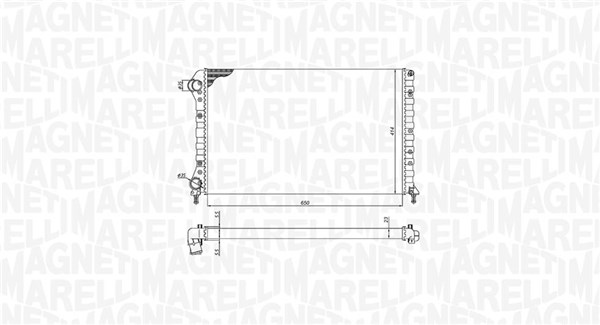 Magneti Marelli Radiateur 350213179000